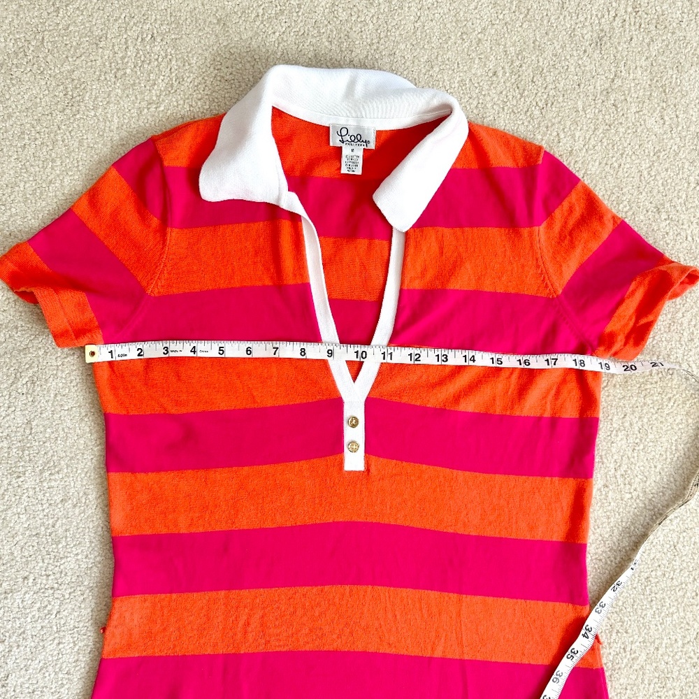 Lilly Pulitzer wide stripe top M - Picture 2 of 12